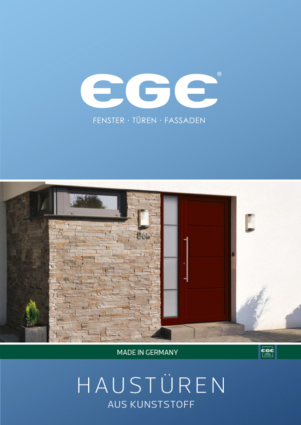 EGE Haustüren aus Kunststoff - AGL Massivhaus Projektbau GmbH