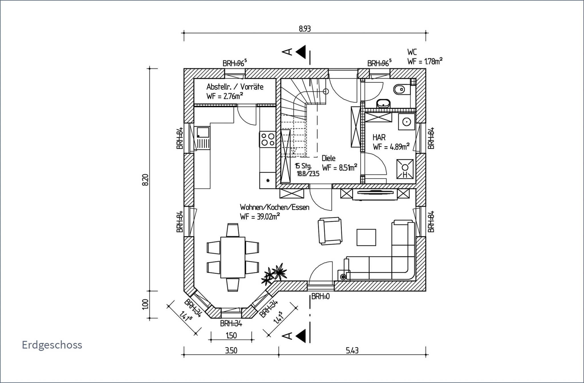 Typenhaus Cursa - ALG Massivhaus Projektbau GmbH 