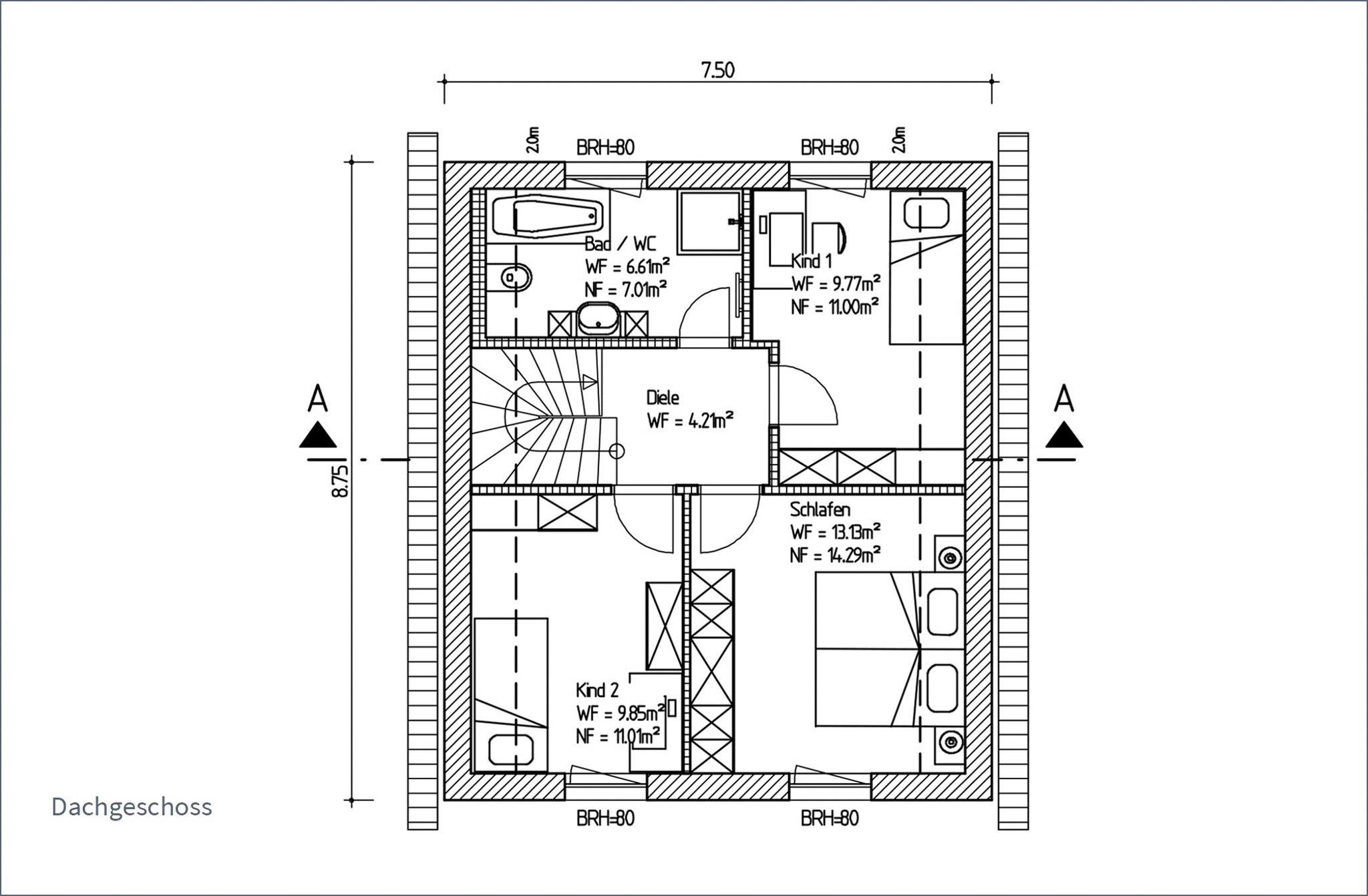 Typenhaus Izar - ALG Massivhaus Projektbau GmbH 