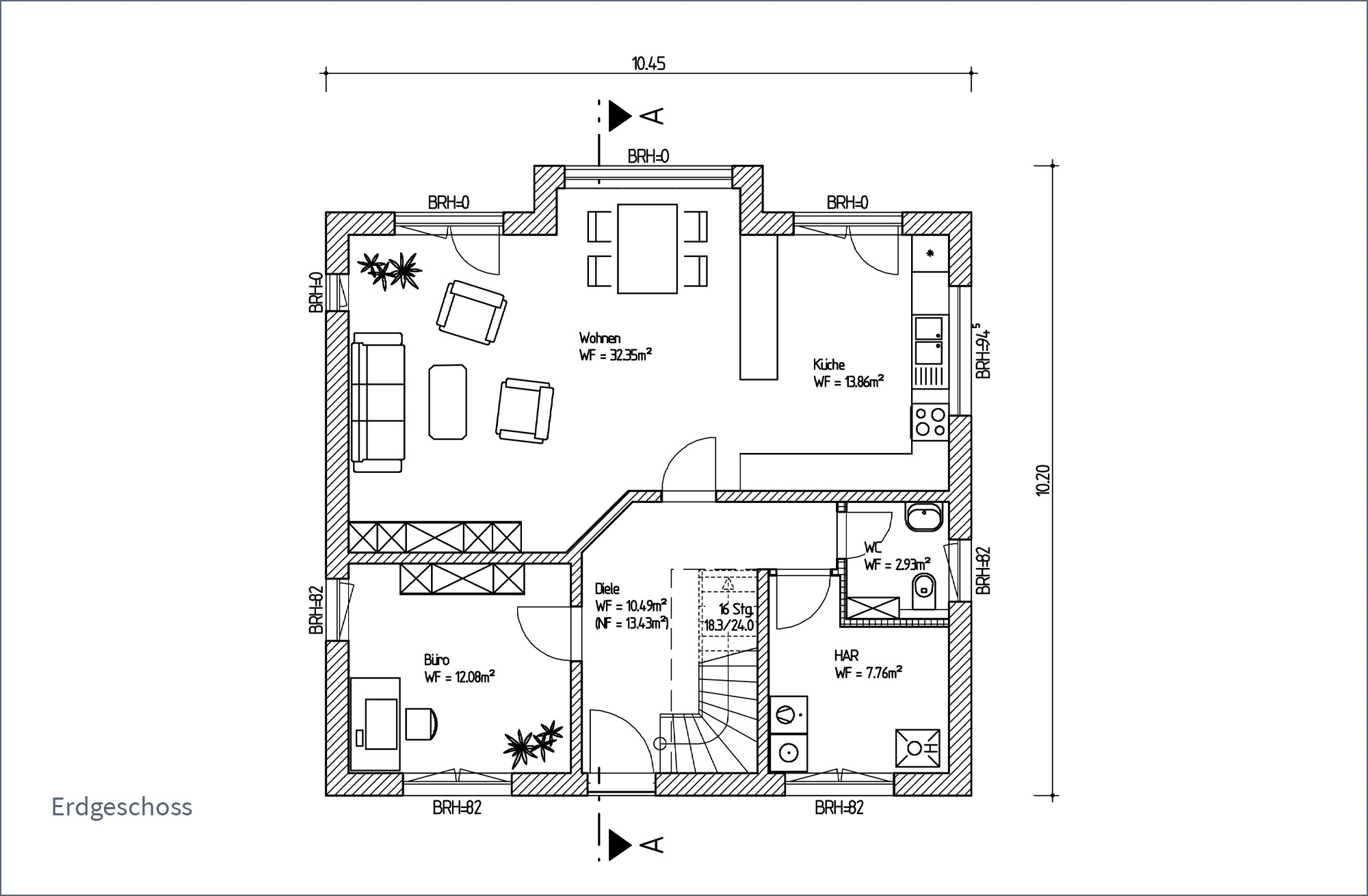 AGL Massivhaus Projektbau Askella Expo EG 